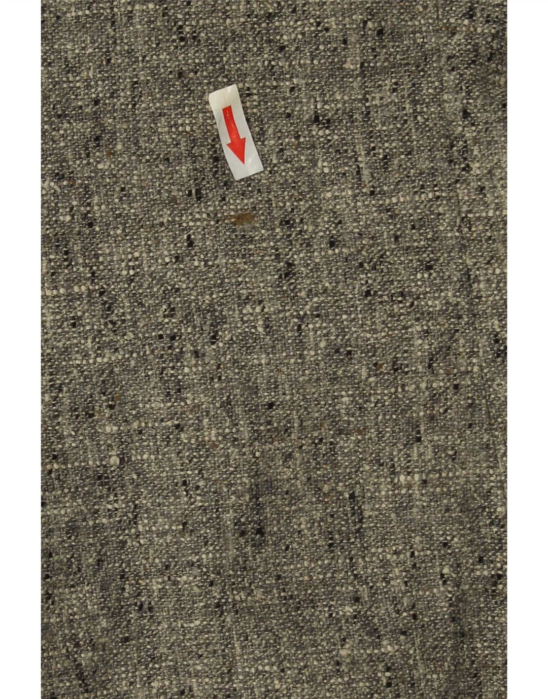 Vintage ženski sako s 3 gumba IT 44 srednje sive pjegave vune