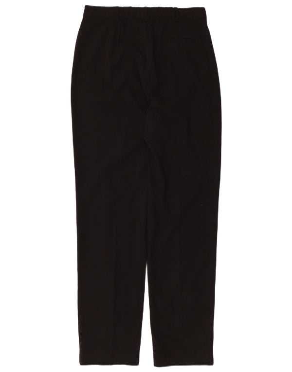 Marks & Spencer Womens Slim Chino Trousers UK 10 Small W30 L31 Black
