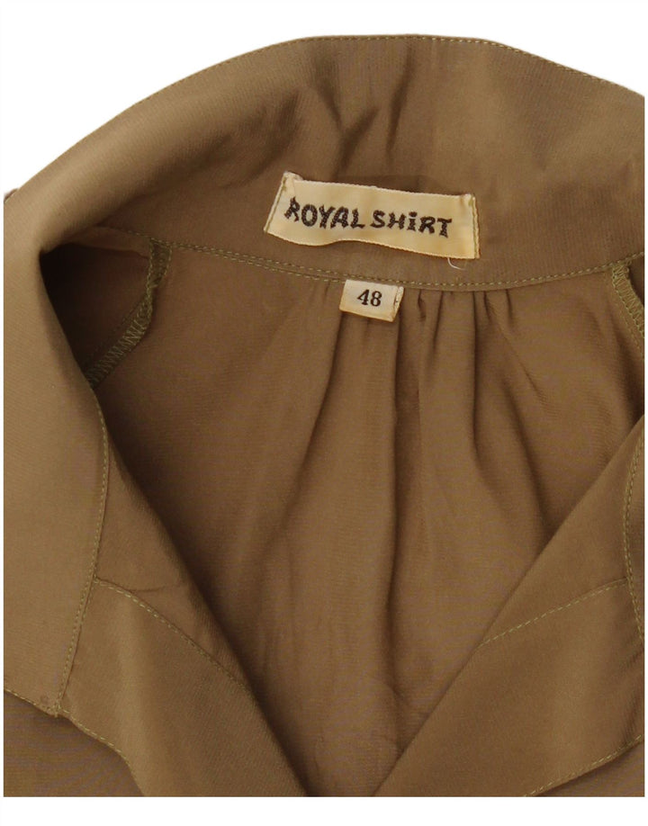 Vintage ženska košulja bluza IT 48 XL kaki
