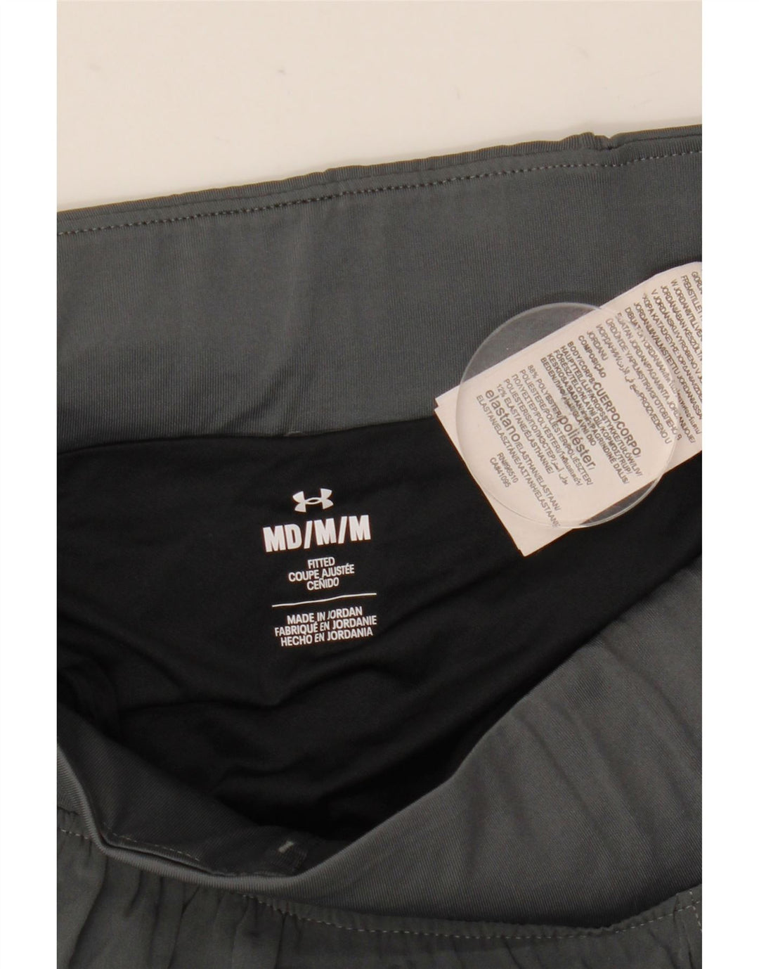 Under Armour ženske sportske kratke hlače UK 14 srednje sivi poliester