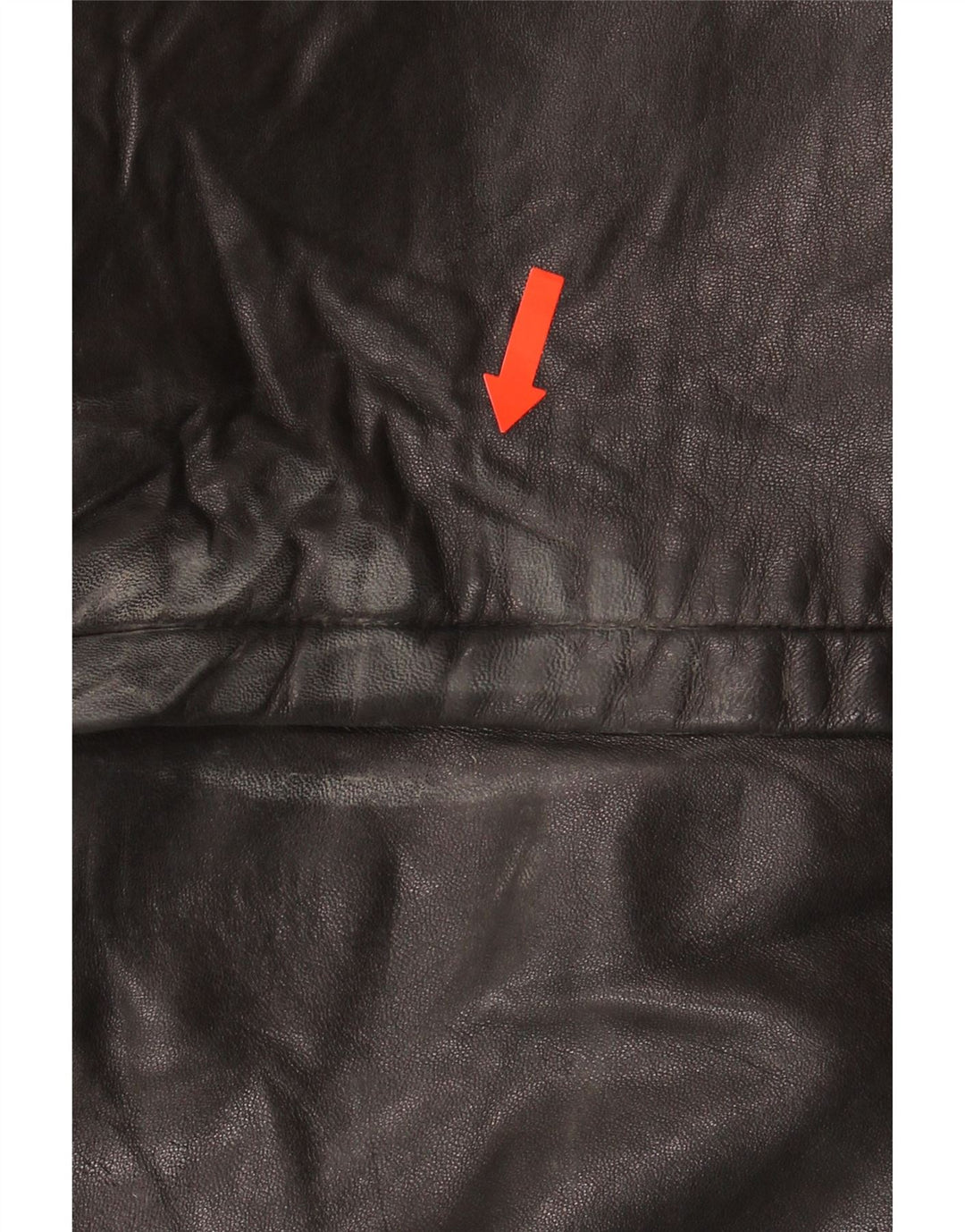 ITALLO Mens Leather Coat IT 54 2XL Black Leather Vintage Itallo and Second-Hand Itallo from Messina Hembry 