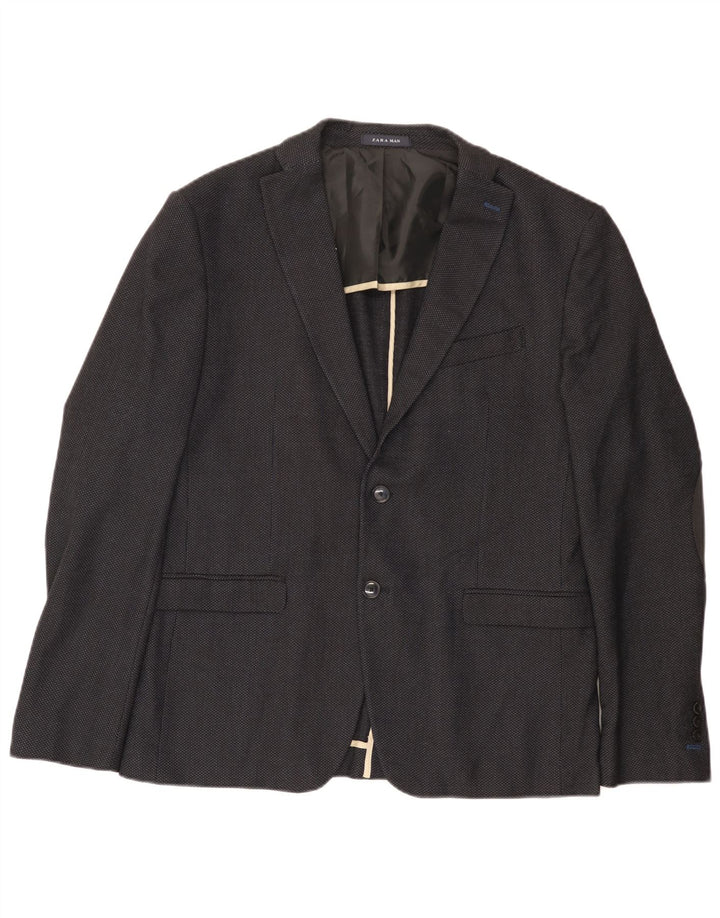 Zara muška jakna sa 2 gumba EU 54 XL crna