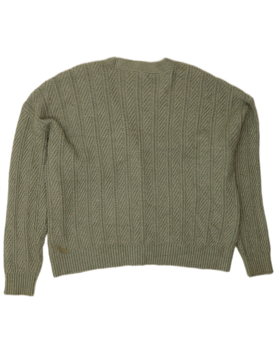 Marks & Spencer ženski kardigan pulover UK 18 XL zeleni poliester