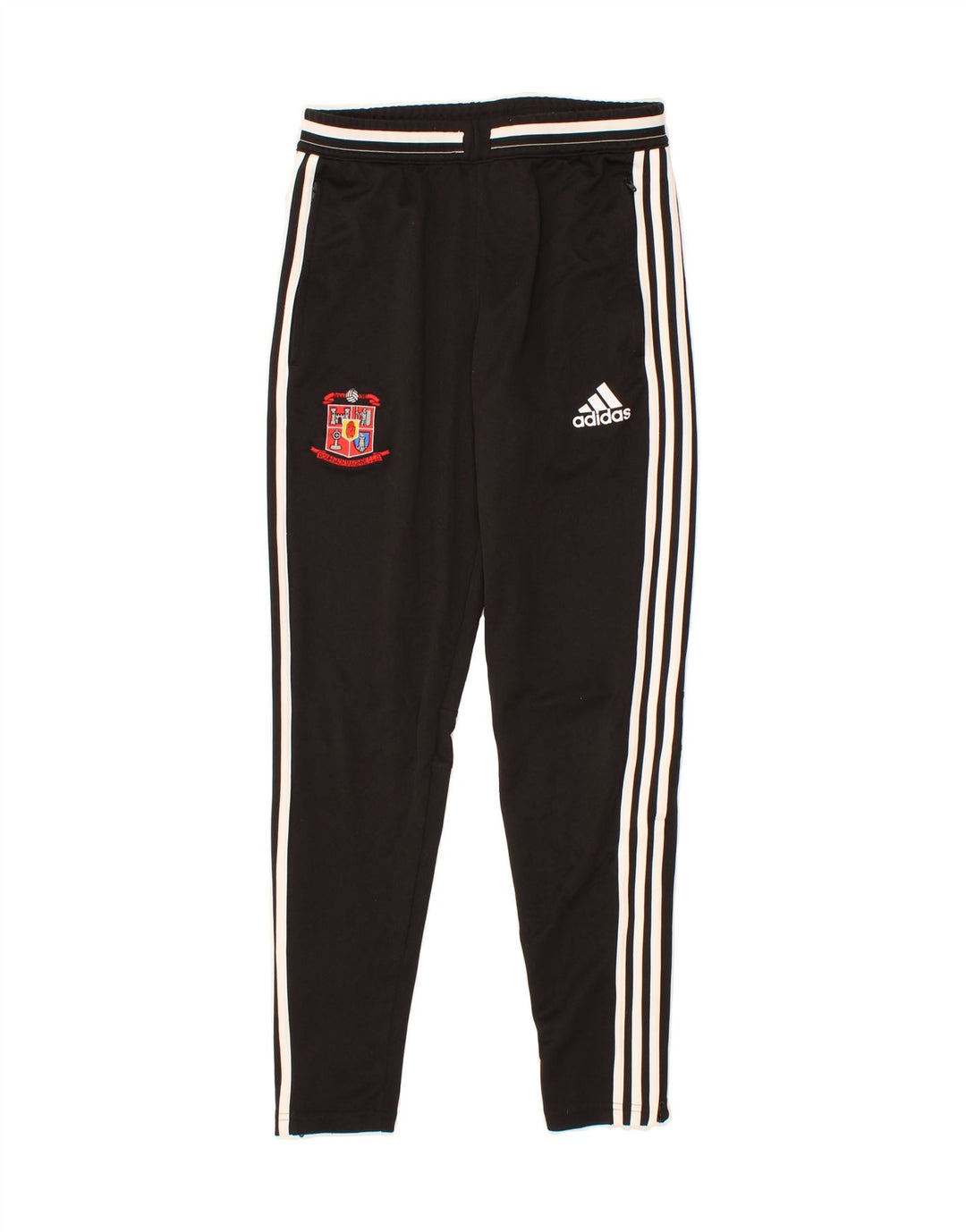 ADIDAS Mens Climalite Tracksuit Trousers Small Black Polyester Vintage Adidas and Second-Hand Adidas from Messina Hembry 