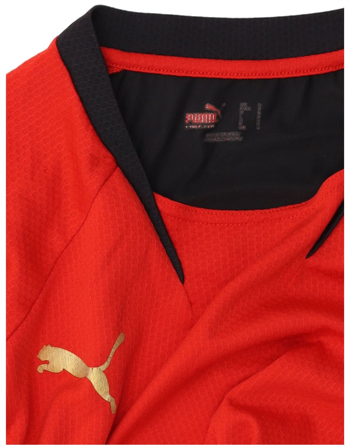 Puma muška majica kratkih rukava s grafičkim motivima Small Red Colourblock