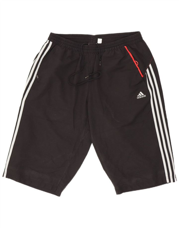 Adidas muške sportske kratke hlače XL crni poliester