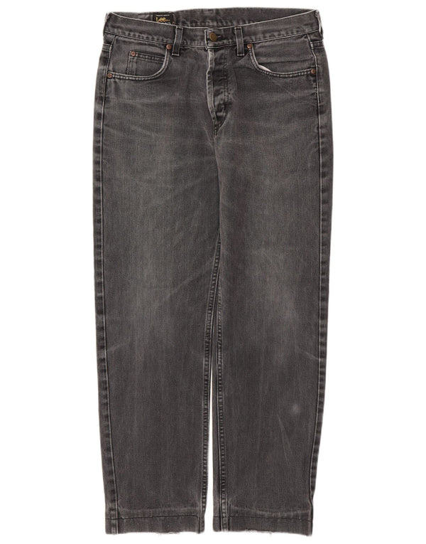 LEE Muške Chicago ravne traperice W33 L29 sivi pamuk