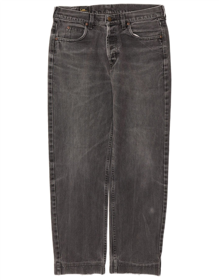 LEE Muške Chicago ravne traperice W33 L29 sivi pamuk
