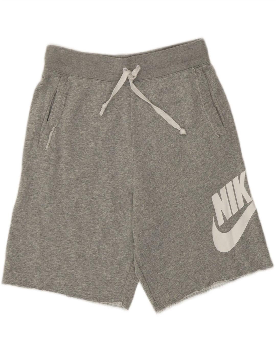 Nike muške kratke sportske kratke hlače s grafičkim motivima male sive pamučne boje