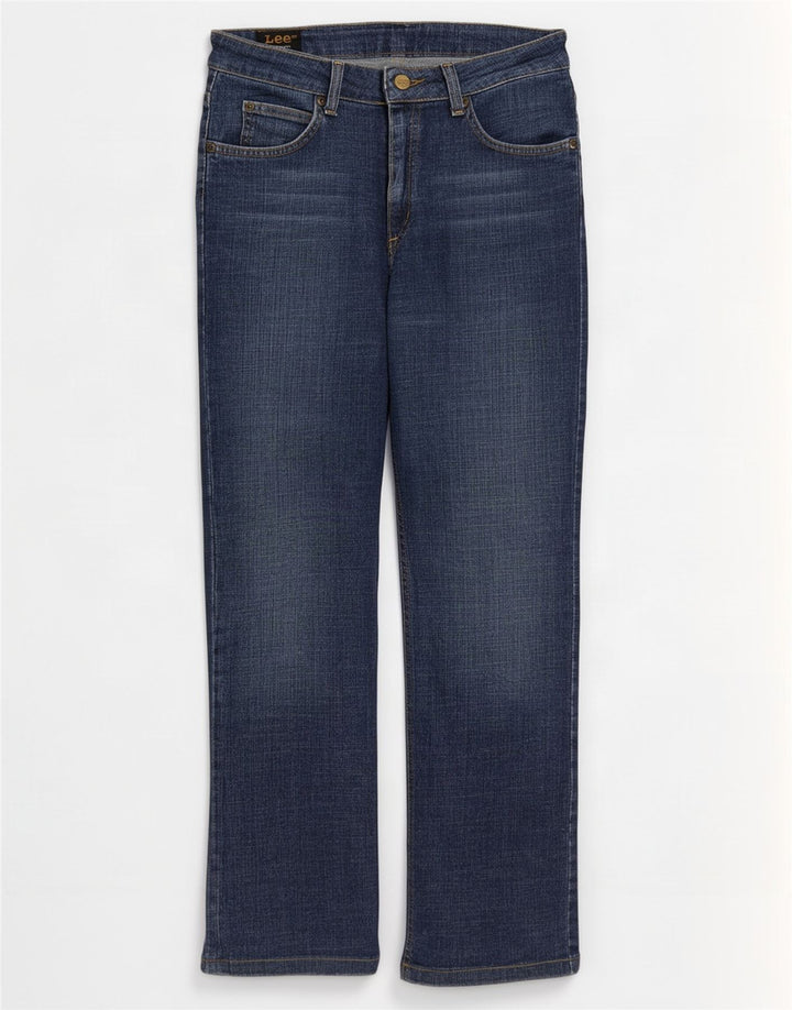 Lee ženske traperice Cameron Bootcut W30 L30 plavi pamuk