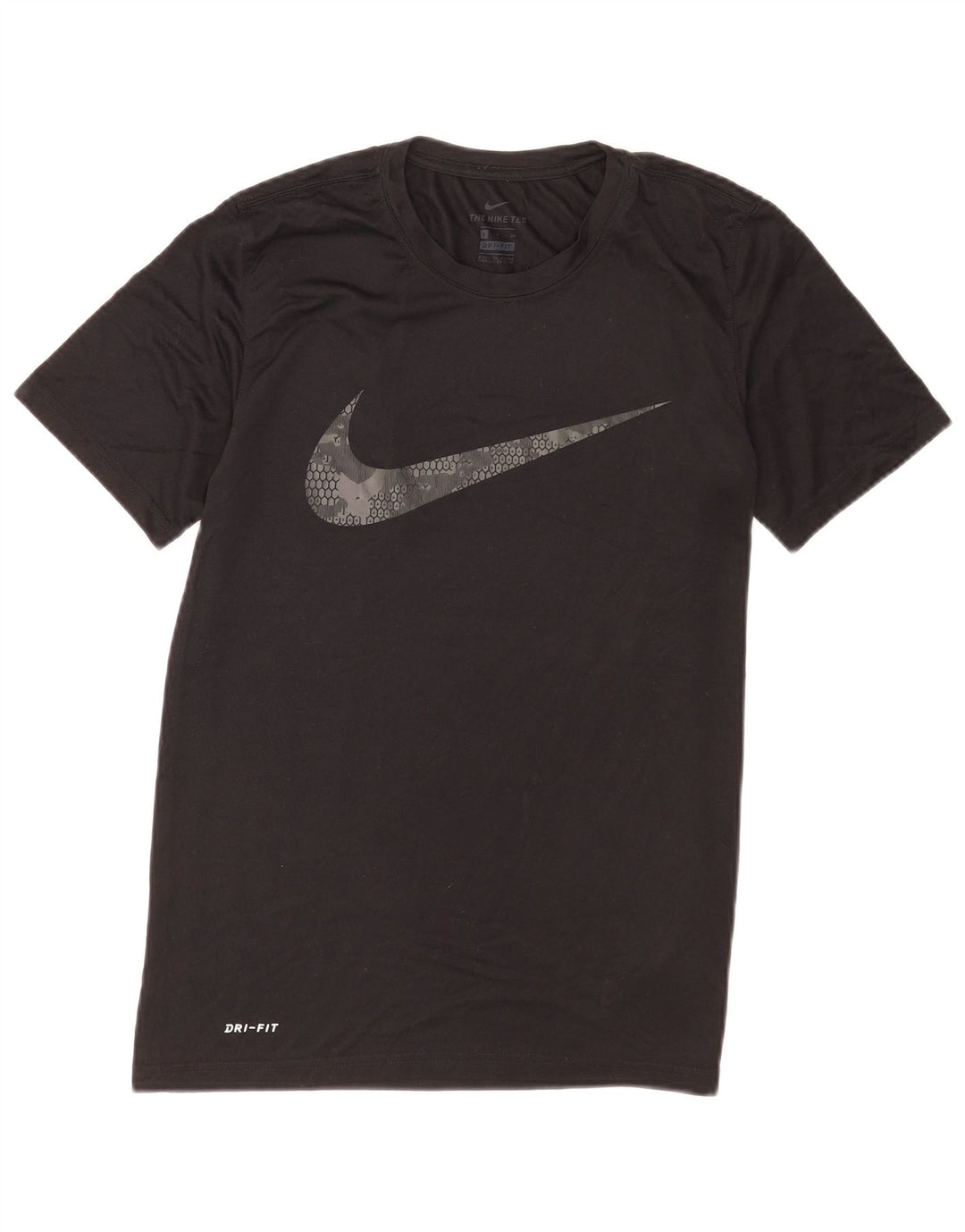 Nike Dri Fit majica kratkih rukava mala crna od poliestera