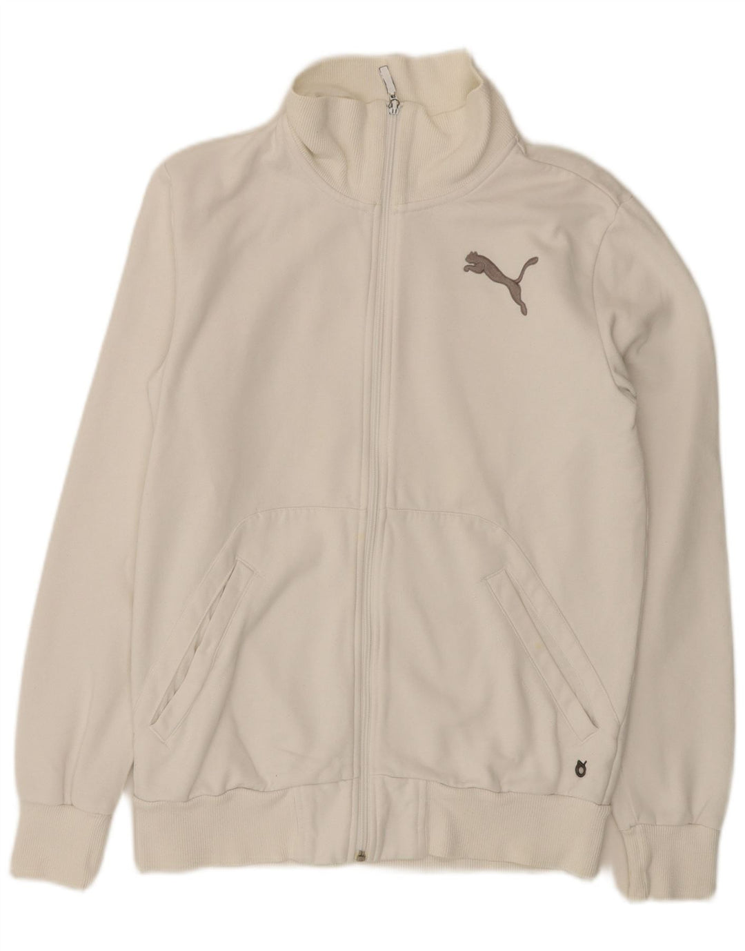 Puma muška trenirka s grafičkim motivima, mala bijela pamučna jakna