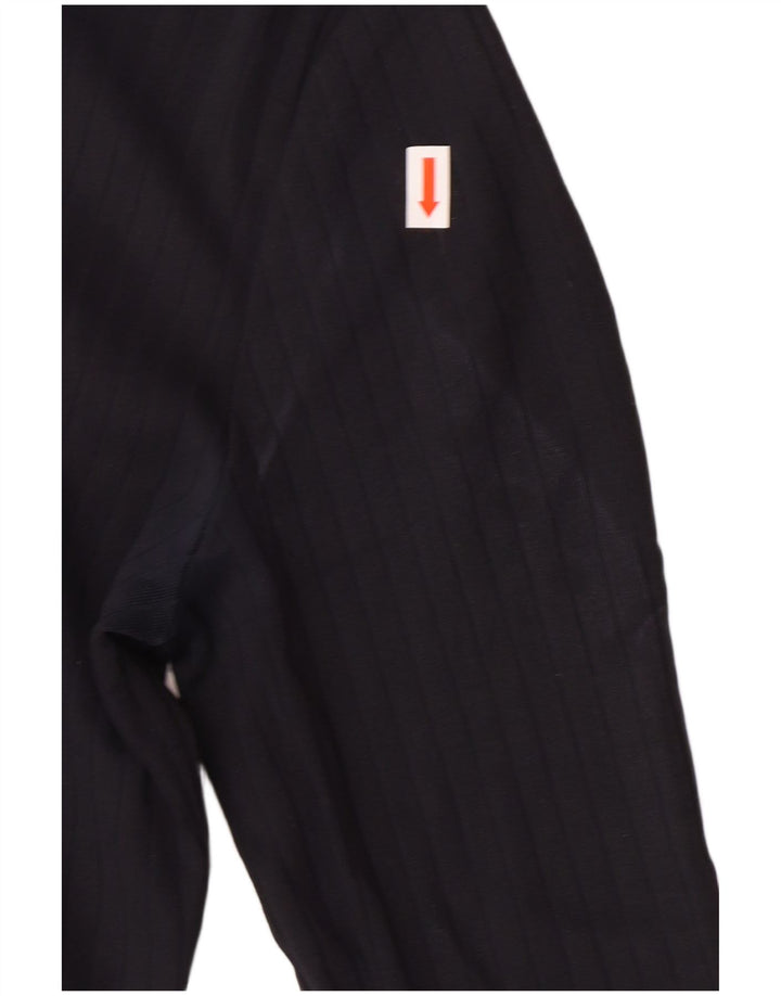 CALVIN KLEIN JEANS Ženska majica dugih rukava UK 12 Medium tamnoplavi poliamid