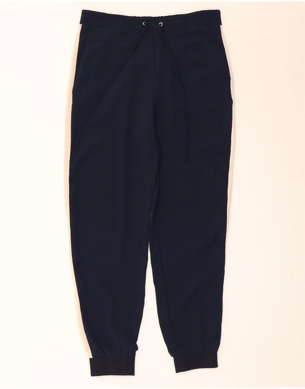 Zara ženska trenirka hlače Joggers UK 6 XS tamnoplave boje