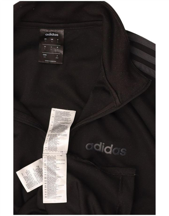 ADIDAS Muška trenirka Climalite Zip Neck Pulover Top Large Black