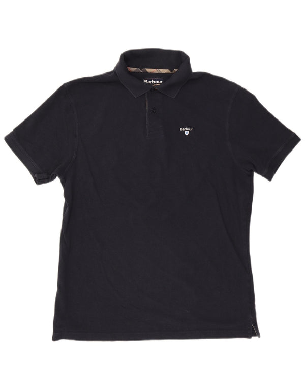 Barbour muška polo majica XL tamnoplavi pamuk