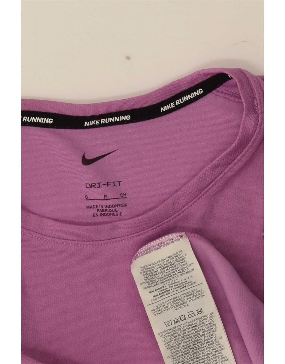 Nike Dri Fit majica kratkih rukava, mali ljubičasti poliester