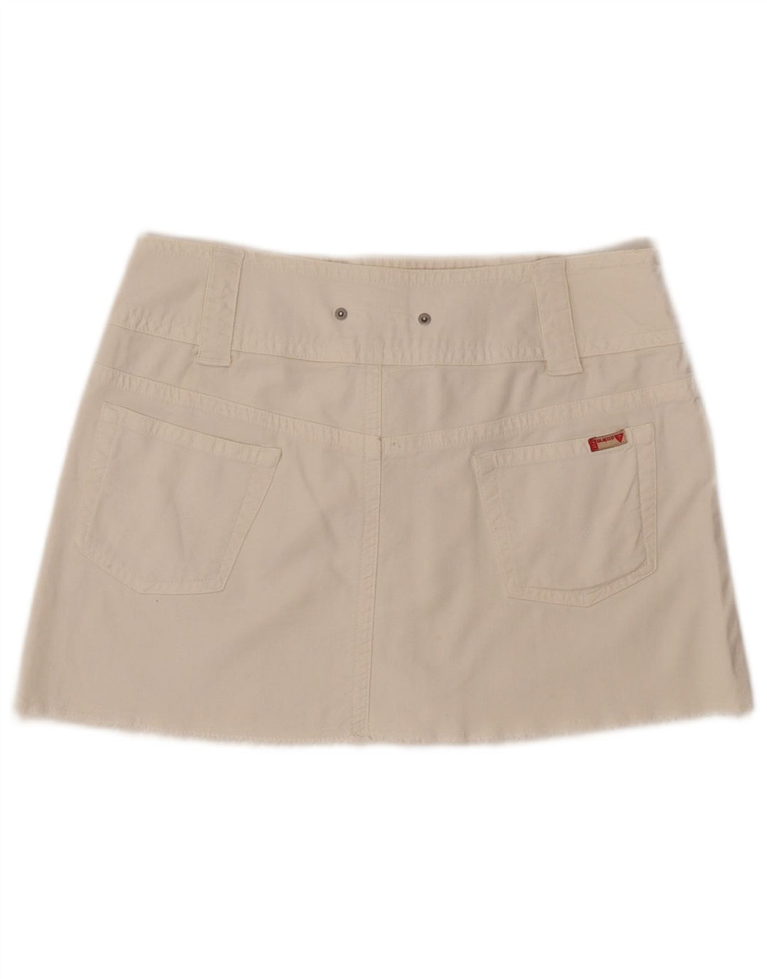 Guess ženska traper mini suknja srednje veličine W32 bijela