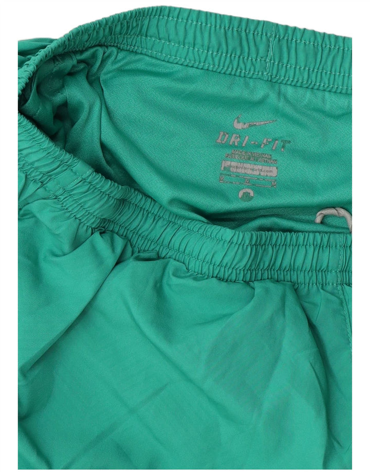 Nike ženske kratke sportske hlače Dri Fit UK 12 srednje zelene