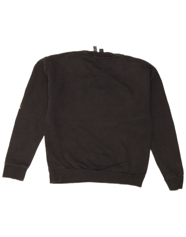 Adidas ženska majica s motivom prekomjerne majice UK 4/6 XS crni pamuk