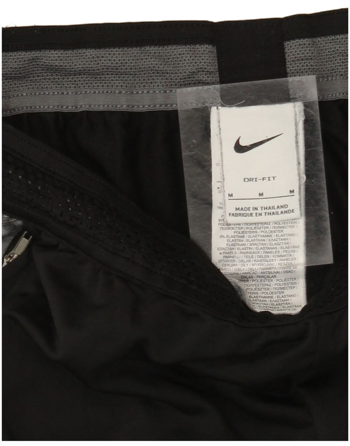 NIKE muške Dri Fit hlače za trenirku srednje crne boje od poliestera