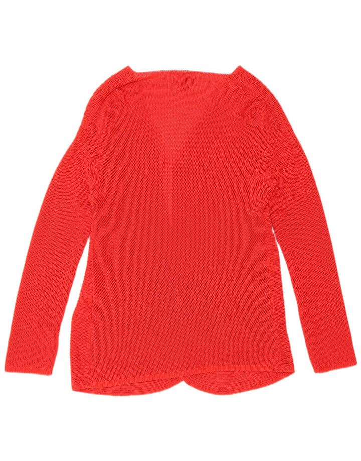 Massimo Dutti Ženski otvoreni kardigan pulover UK 14 Large Red