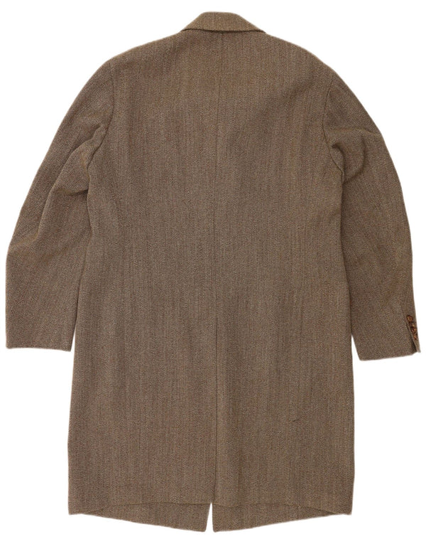 Vintage muški kaput IT 54 2XL smeđa vuna
