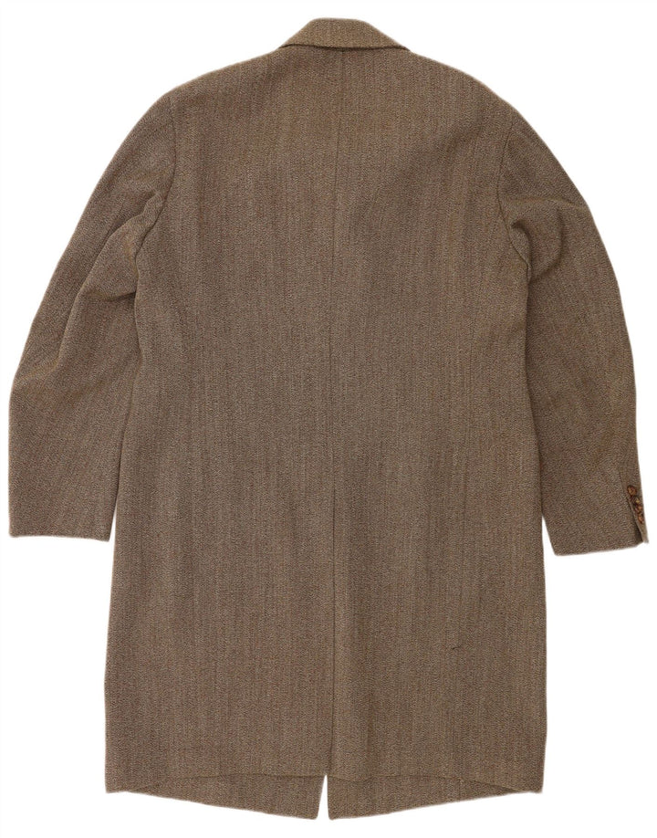 Vintage muški kaput IT 54 2XL smeđa vuna