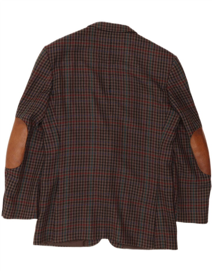 MARIO BARUTTI Muška jakna sa jaknom UK 40 Velika višebojna houndstooth