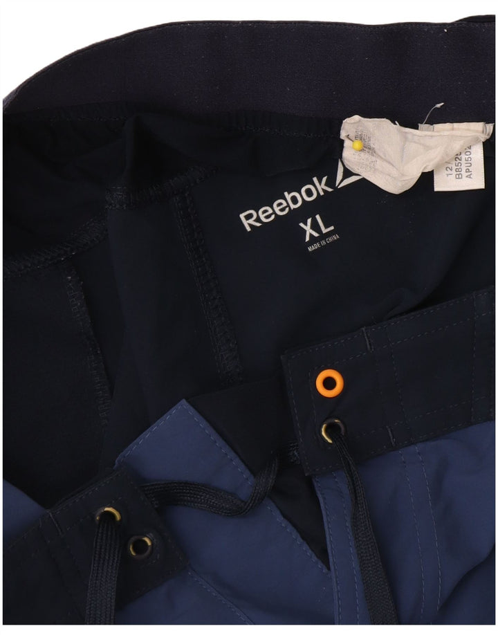Reebok muške kratke hlače za kupanje XL tamnoplavi poliester u boji