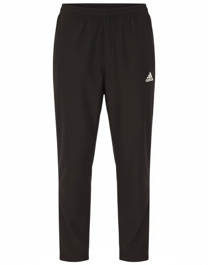 Adidas muške trenirke Climalite Srednje crne poliesterske hlače