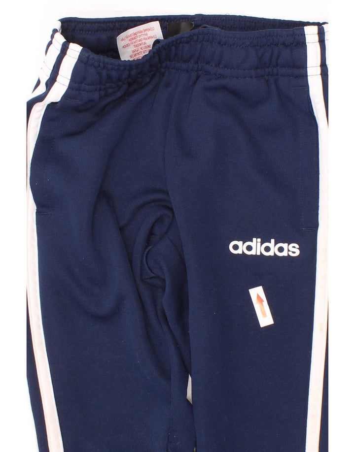 Adidas Climalite trenirke za dječake 3-4 godine tamnoplavi poliester