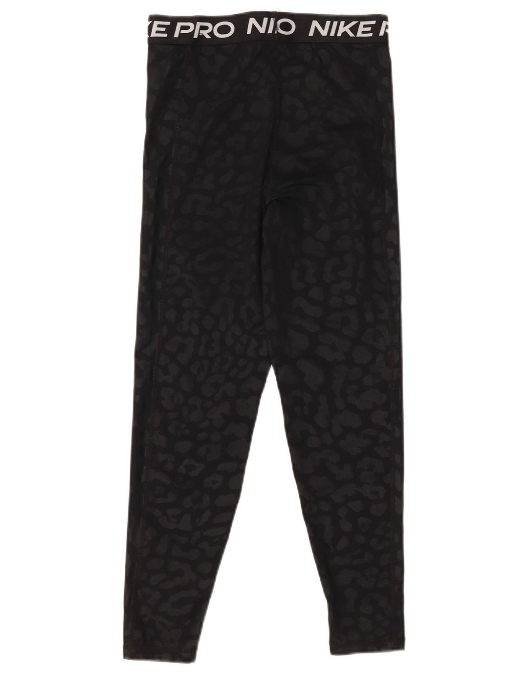 Nike Ženske Graphic Capri Leggings UK 8 Poliester s malim crnim uzorkom životinja