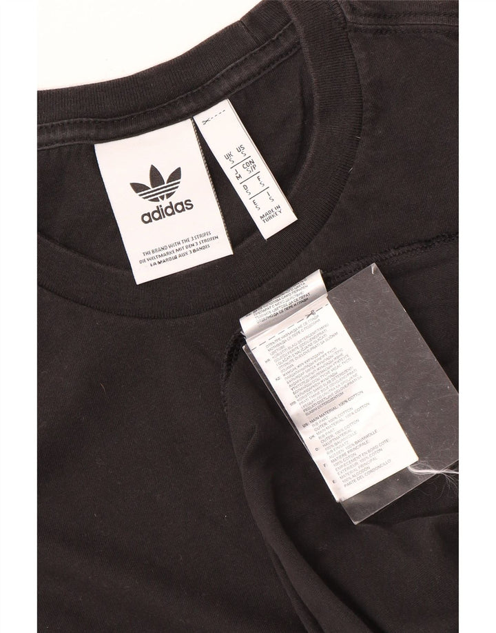 Adidas muška majica kratkih rukava Mala crna pamučna majica