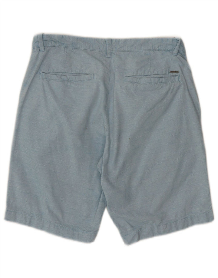 Calvin Klein muške chino kratke hlače W29 Mali plavi pamuk