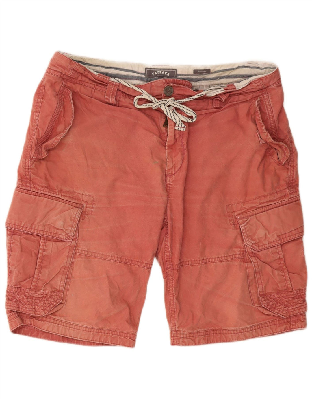 Fat Face muške kargo kratke hlače W36 veliki crveni pamuk
