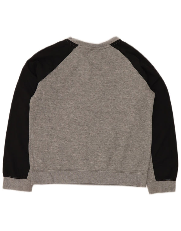 NIKE Boys Graphic Sweatshirt Džemper 10-11 godina srednje sive boje