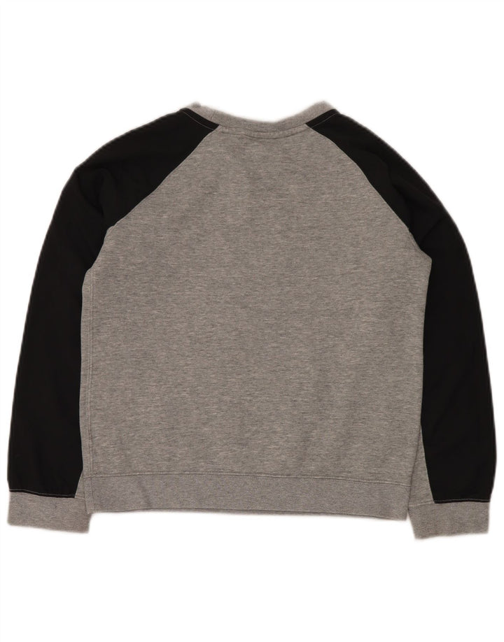 NIKE Boys Graphic Sweatshirt Džemper 10-11 godina srednje sive boje