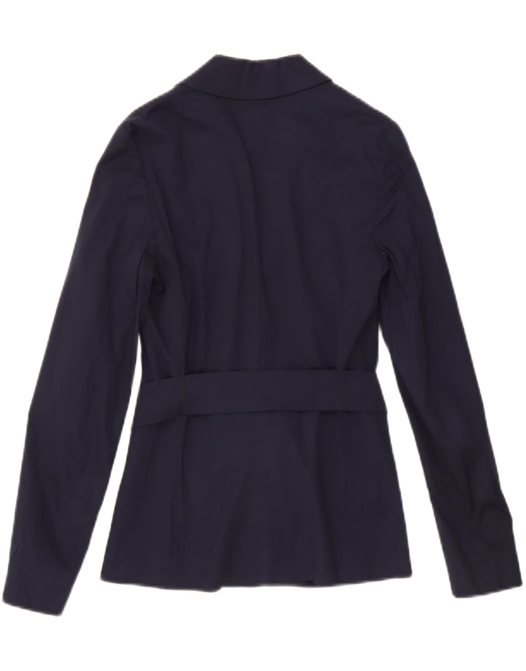 MAX & CO. Womens 2 Button Blazer Jacket UK 4 XS Navy Blue Cupro Vintage Max & Co. and Second-Hand Max & Co. from Messina Hembry 