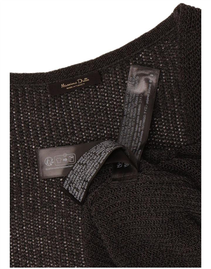 Ženski džemper bez rukava Massimo Dutti UK 14 srednje sivi