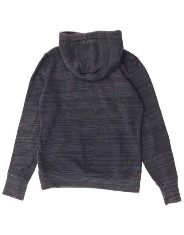 Superdry ženska majica s kapuljačom s kapuljačom UK 14 srednje tamnoplavi pamuk