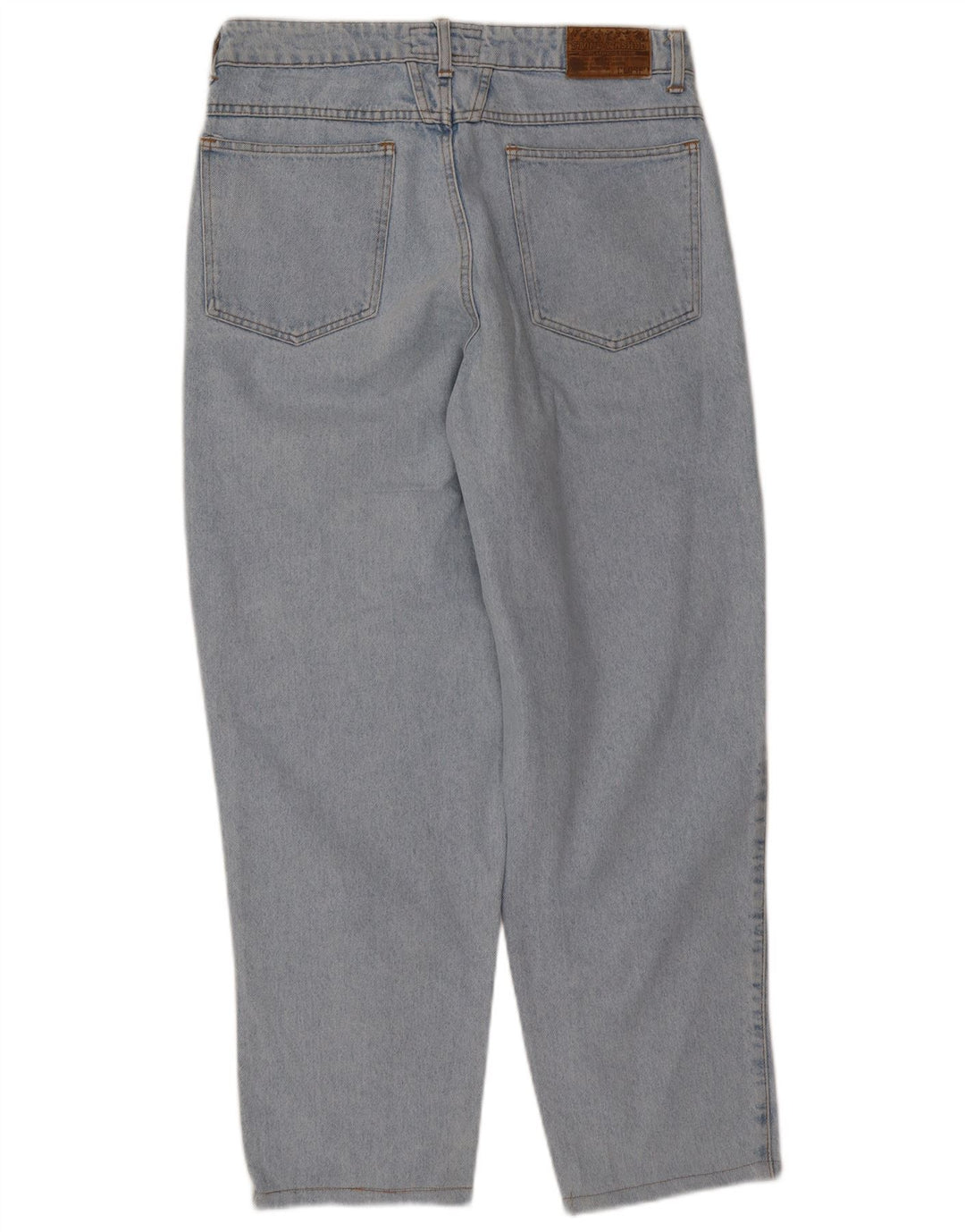 ZATVORENE Ženske široke traperice visokog struka W32 L30 Plave