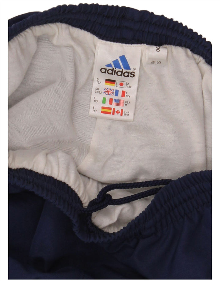 Adidas Hlače za trenirku za dječake 11-12 godina tamnoplave poliesterske