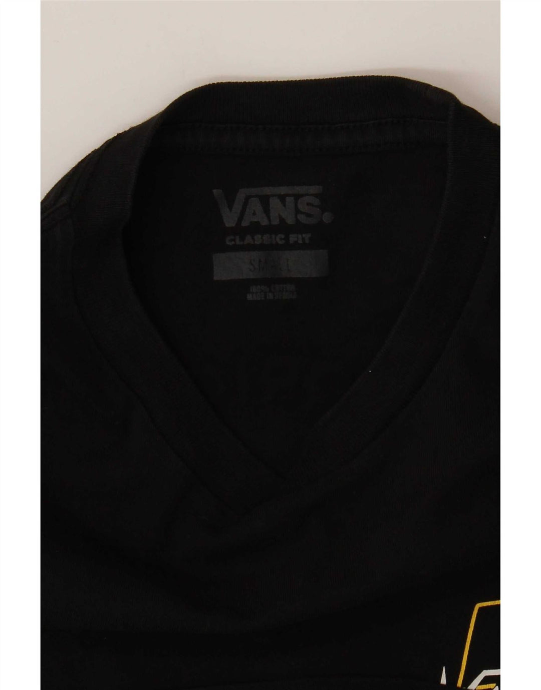 Vans muška majica kratkih rukava klasičnog kroja mala crna