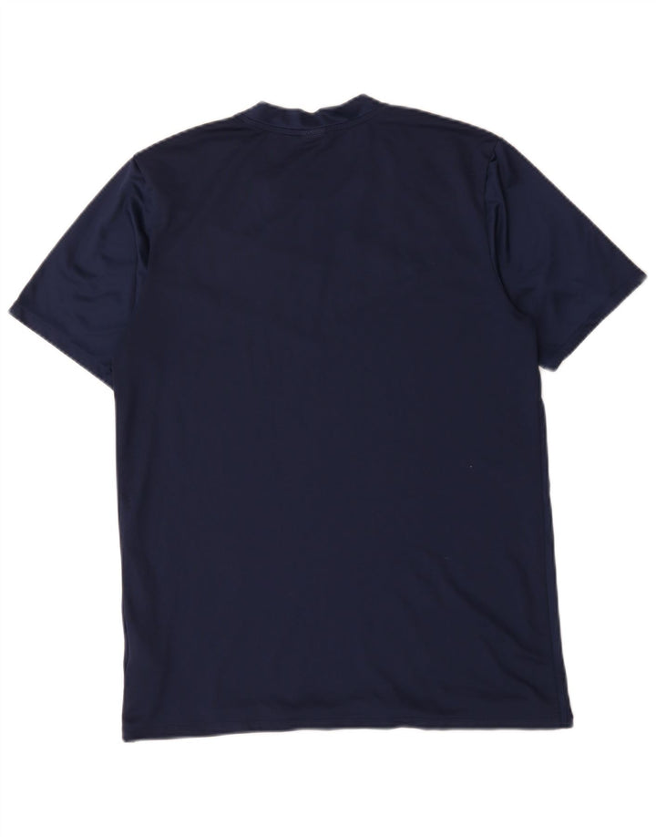 Nike Dri Fit T-Shirt Top srednje tamnoplave poliesterske boje
