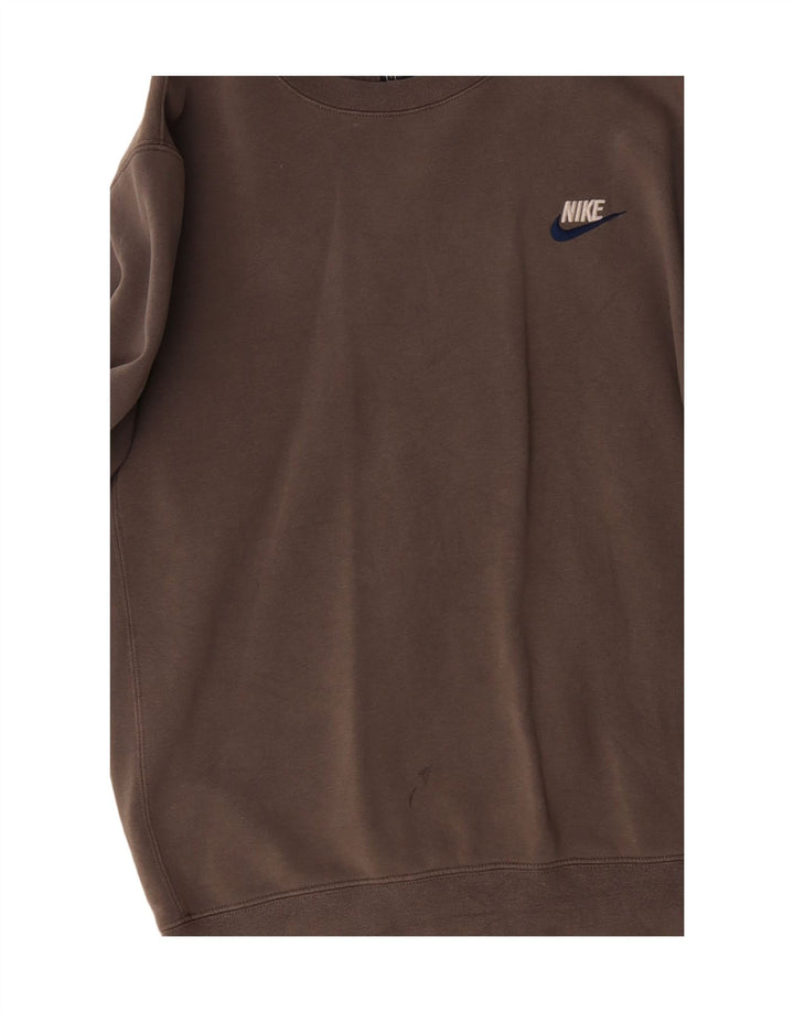 Nike muški džemperi mali sivi pamuk