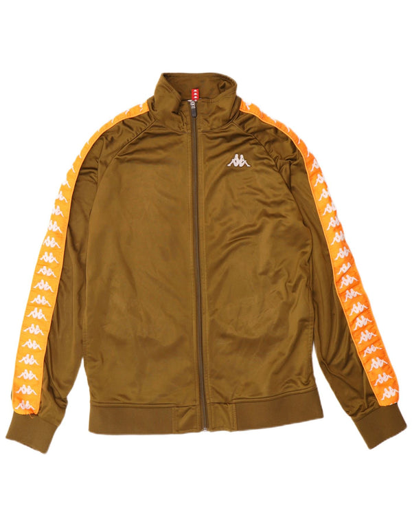 Kappa ženska gornja jakna trenirke UK 14 veliki kaki poliester