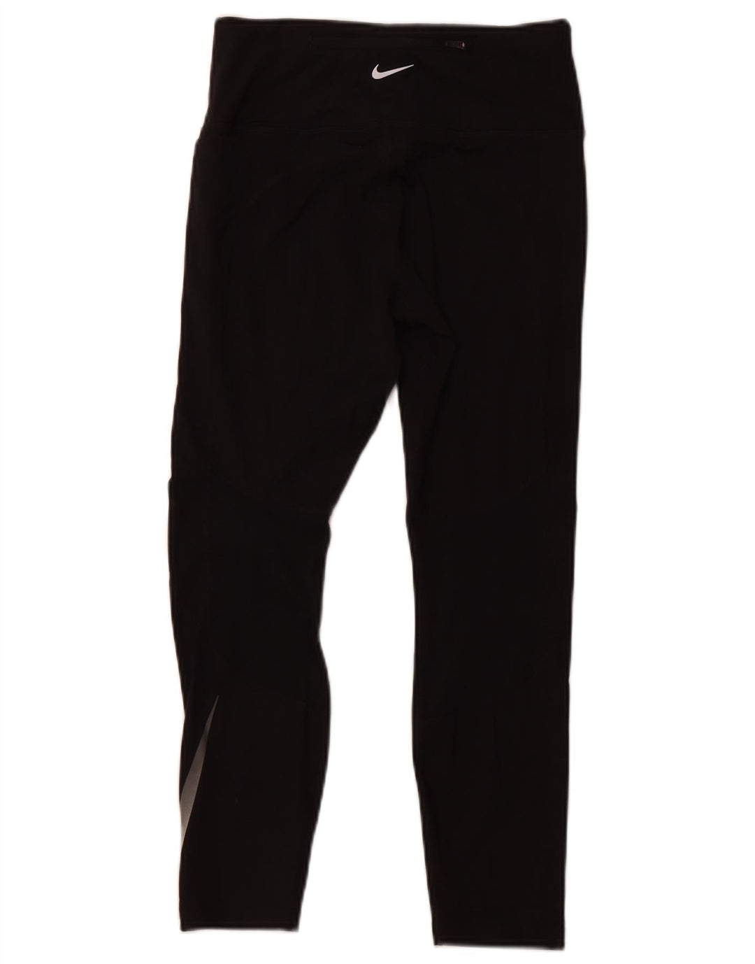 NIKE Ženske Dri Fit Crop Leggings UK 12 Srednji crni poliester