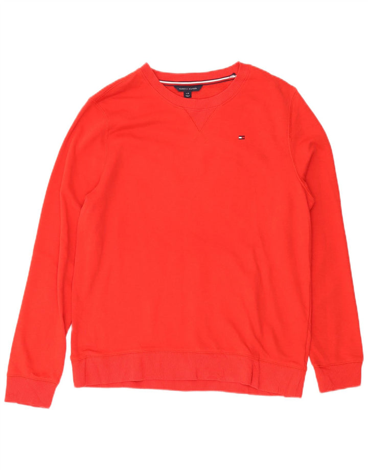 Tommy Hilfiger Ženska majica s kratkim rukavima UK 16 Velika crvena
