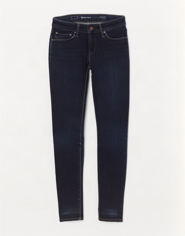 Levi's ženske Demi Curve uske traperice modernog rasta W24 L27 tamnoplavi pamuk